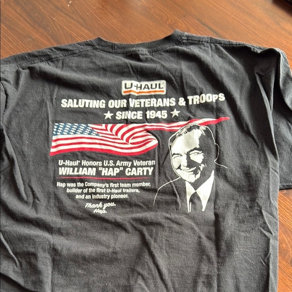 VINTAGE UHAUL t shirt 2xl Black Shirt - Picture 3 of 3